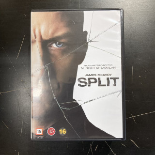 Split DVD (M-/M-) -jännitys-